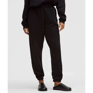 Lululemon Scuba Mid-Rise Oversized Jogger Womens XXXS 0 Black Pants Sweatpants